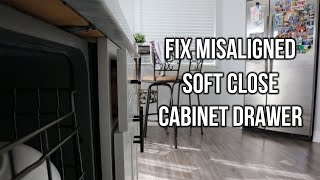 How To Fix Misaligned Soft Close Cabinet Drawer screenshot 4