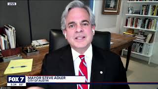 FOX 7 Discussion: Austin Mayor Adler on Abbott's scaling back reopening plans