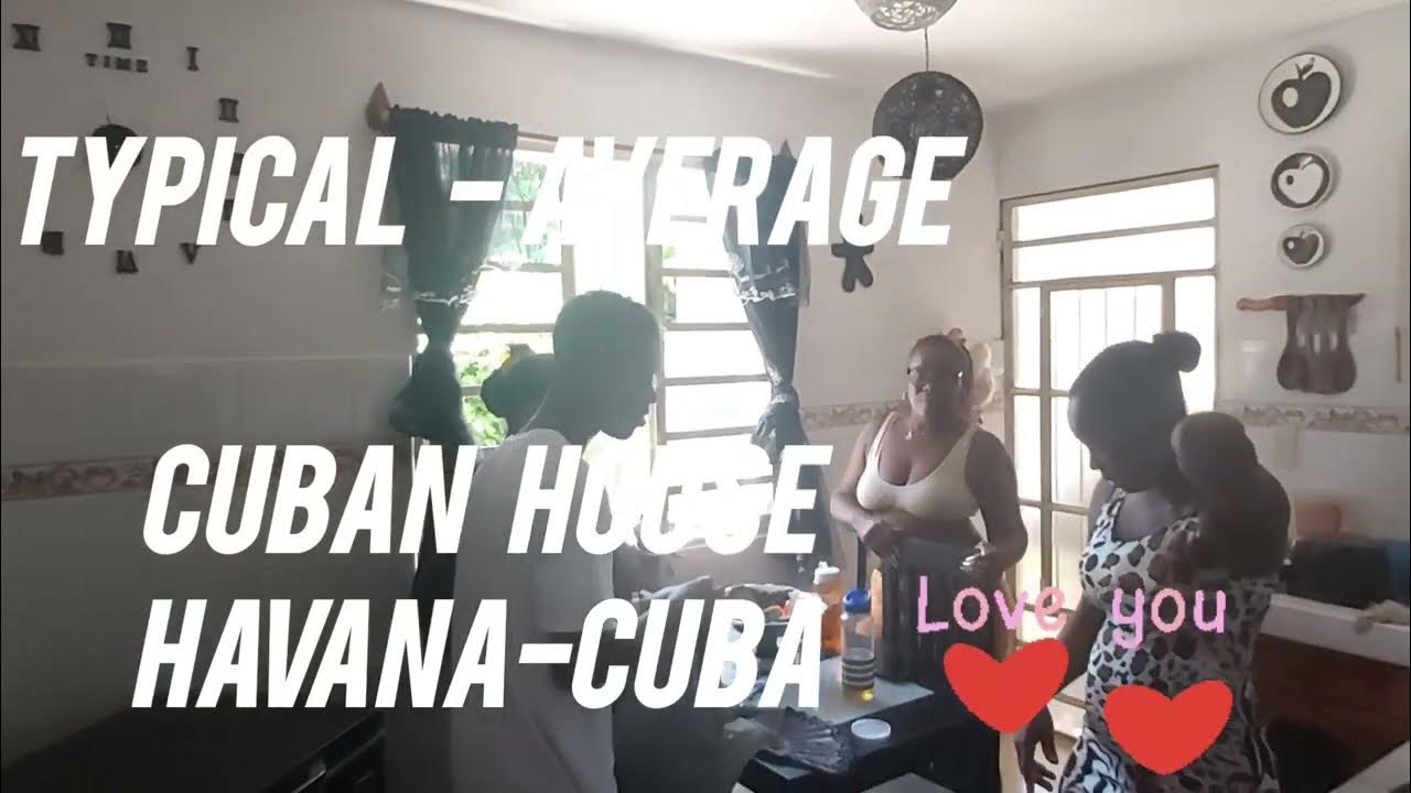 TYPICAL AVERAGE CUBAN HOUSE. HAVANACUBA. NATURAL, AUTHENTIC 🏡 FAMILY