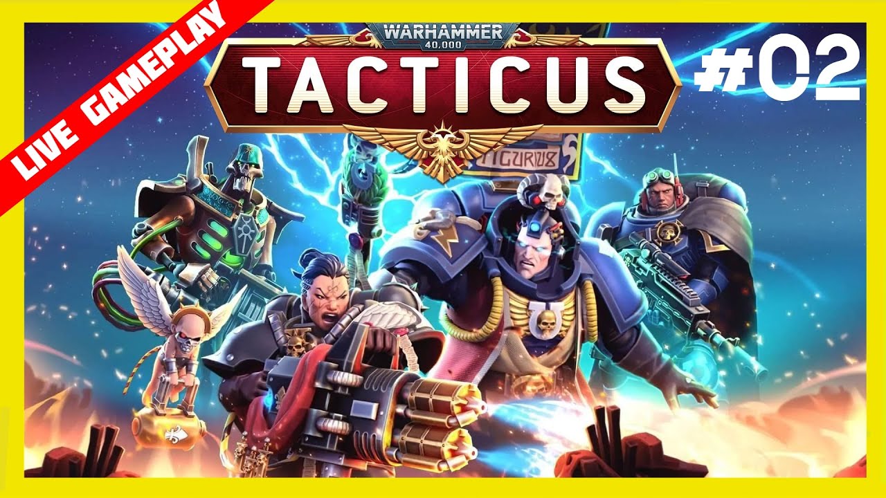 Live Gameplay Warhammer 40K Tacticus Campaign & Boss Fight Canoptek