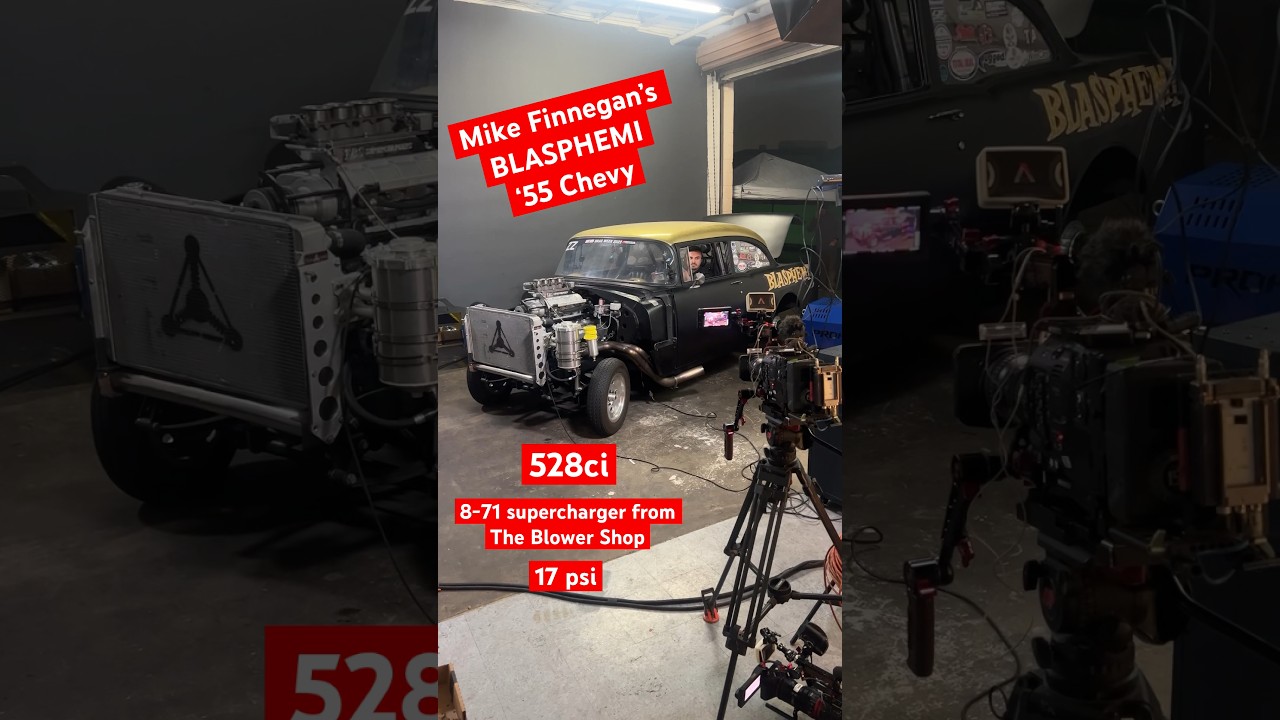 Blasphemi ‘55 Chevy Makes 1,136 HP to the Hubs!