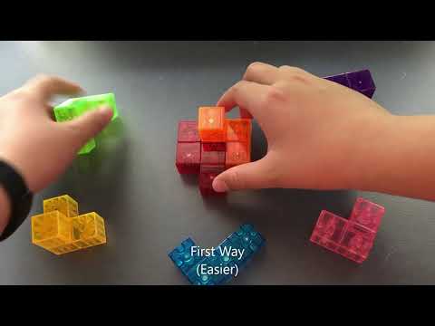 How to Solve the Magic Magnetic Cube| 2 WAYS TO SOLVE