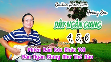Đàn Guitar Cổ Hay ll Đàn Dây Ngân Giang Phiên Bản Góc Không Giống Dây Bán Ngân Giang Nghe Rất Hay ll