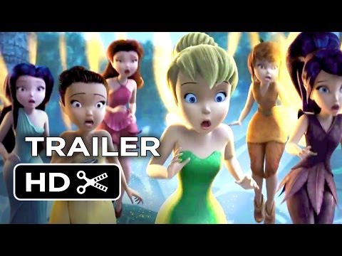 Tinkerbell And The Pirate Fairy Official UK Trailer #1 (2014) - Tom Hiddleston Movie HD