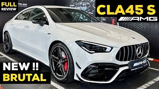 2023 MERCEDES CLA 45 S AMG Coupe NEW Baby GT 4 Door?! FULL Review Sound Drive Exterior Interior