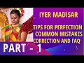 Common mistakes  tips  faqs wearing iyer madisar part  1