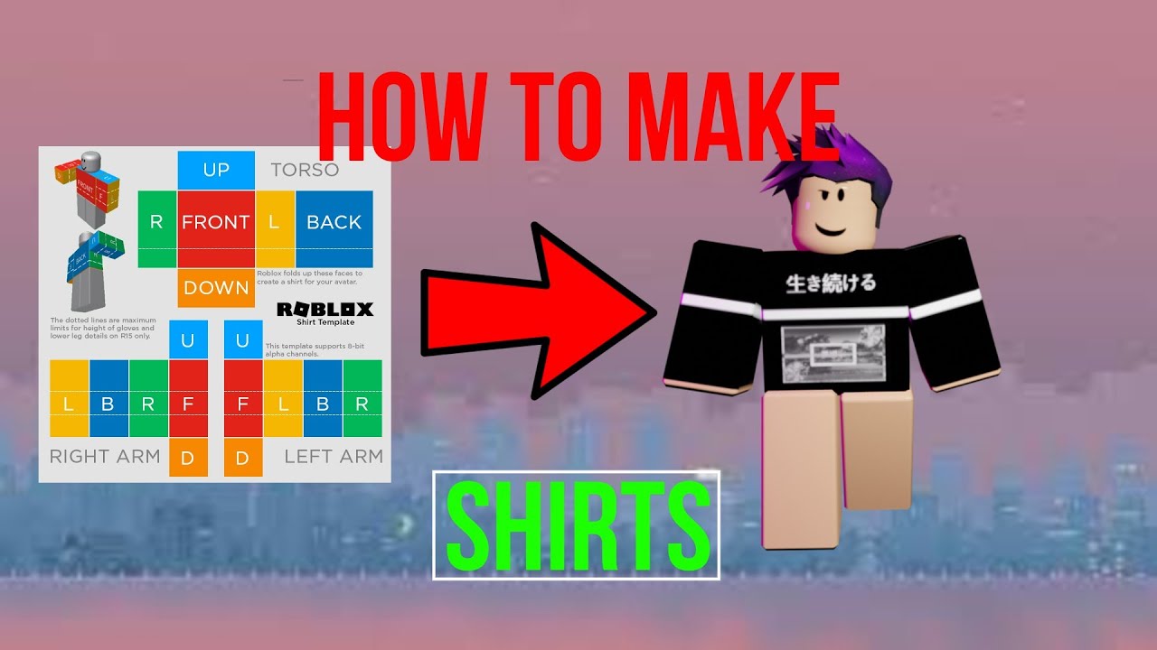 how to make a roblox shirt