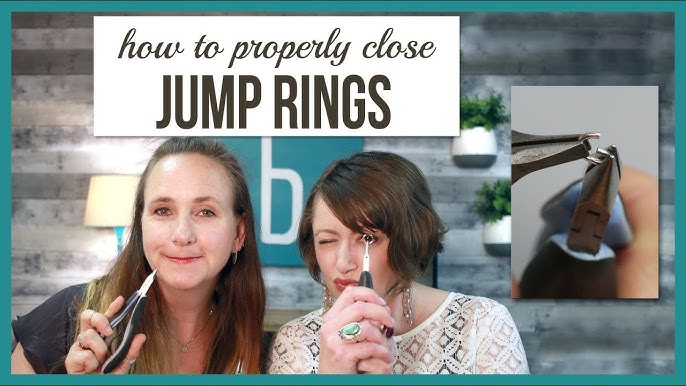 Jump Rings vs Split Rings and How to Open Them - Easy Jewellery