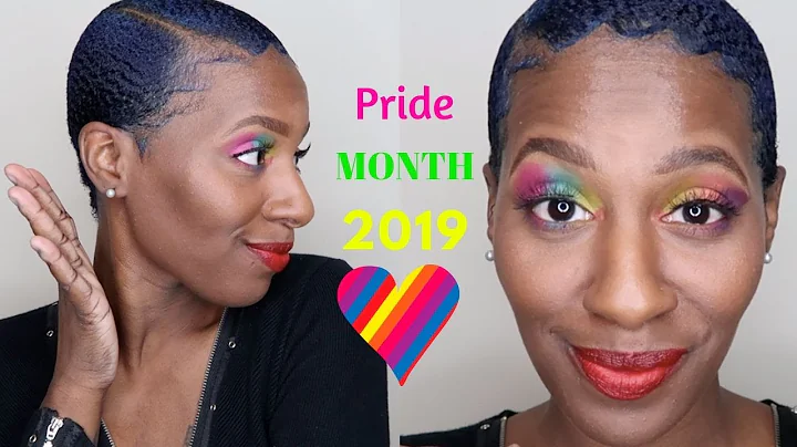PRIDE Tribute Rainbow Eyes Makeup Tutorial | LASHO...