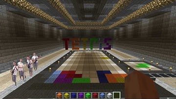 Minecraft - Stop Motion - Tetris - Jake Weber