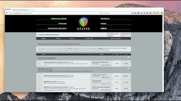 New REAPER Forum theme