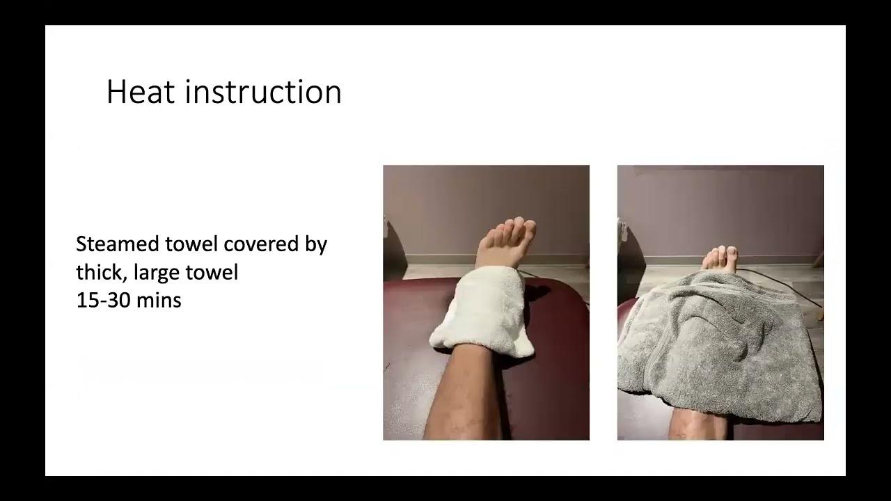 Ice or heat for ankle sprain? YouTube