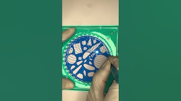 Amazing Spirograph drawing flower #spirograph #asmr #shorts