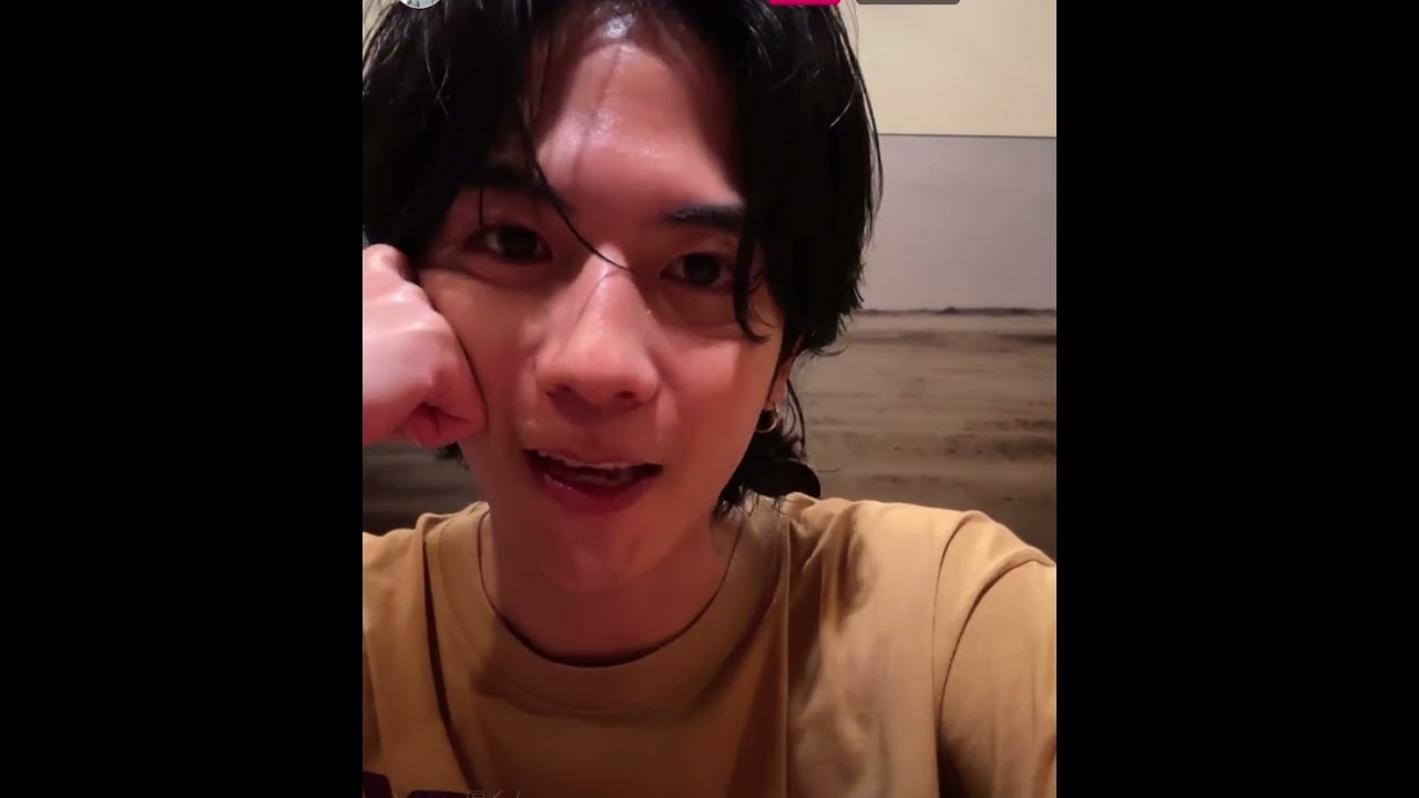 2023.8.20 志尊淳　インスタライブ