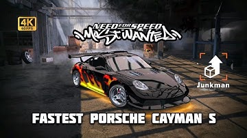 Porsche Cayman S Full Junkman Unlock INSANE Speed & Handling |NFS Most Wanted 2005 #nfs
