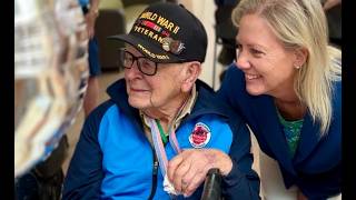WWII Veteran Max North Celebrates 100th Birthday