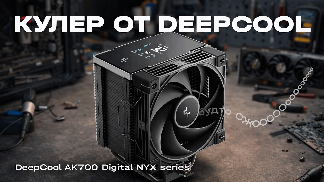 ВОЗДУШКА НОВОГО УРОВНЯ? | DeepCool AK700 Digital NYX