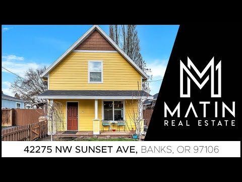 42275 NW Sunset Ave, Banks, OR home video tour