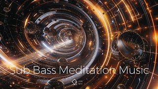 Sub Bass Meditation Music with Heart Beat Pulsation, Relaxing Music, Deep Sleep Music - Peaceful
