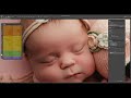 Newborn photography lightroom  photoshop editing with jessica g photography