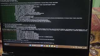 IMPLEMENTATION OF PERSONAL FITNESS TRACKER USING PYTHON || AICTE INTERNSHIP ON AI  ||  TECHSAKSHAM