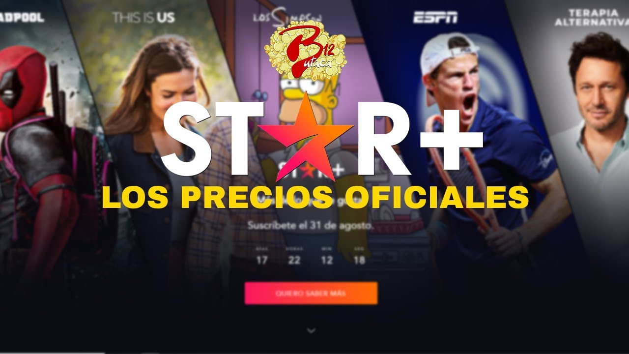 STAR PLUS: PRECIOS OFICIALES LATAN - YouTube