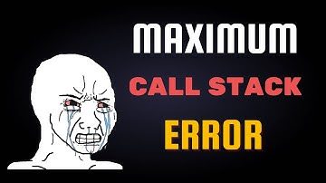 Recursión y Maximum call stack size exceeded