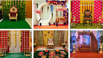 Seemantham Decoration ideas at home/ Indian Baby Shower  Decoration Ideas /seemantham Ceremony/