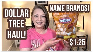 DOLLAR TREE HAUL | ALL NEW FINDS | $1.25 | BRAND NAMES | I LOVE THE DT #haul #dollartree