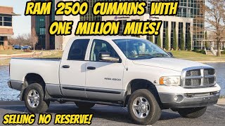 Final walk around of a Ram 2500 Cummins turbodiesel with 1 MILLION MILES! Selling no reserve