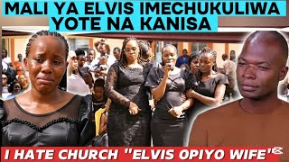MALI YOTE KANISA IMECHUKUA , ELVIS OPIYO WIFE IN TEARS 😭 OGOPA MAKANISA ,WEZIII