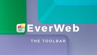 EverWeb's Toolbar -  Access Useful Features Fast!