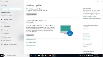 [FIX]device not ready in installing 1903 windows 10 update.