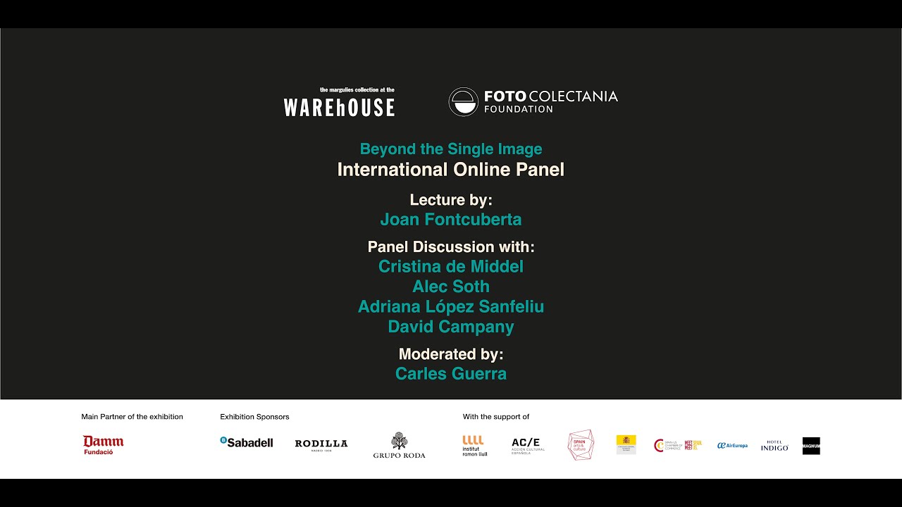 Beyond the Single Image: Online Panel Discussion on Spanish Photography