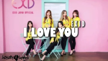 I Love You -  Exid - Lyrics (Sundanese)