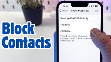 iPhone 16e Guide - Easily Block Contacts and Phone Numbers