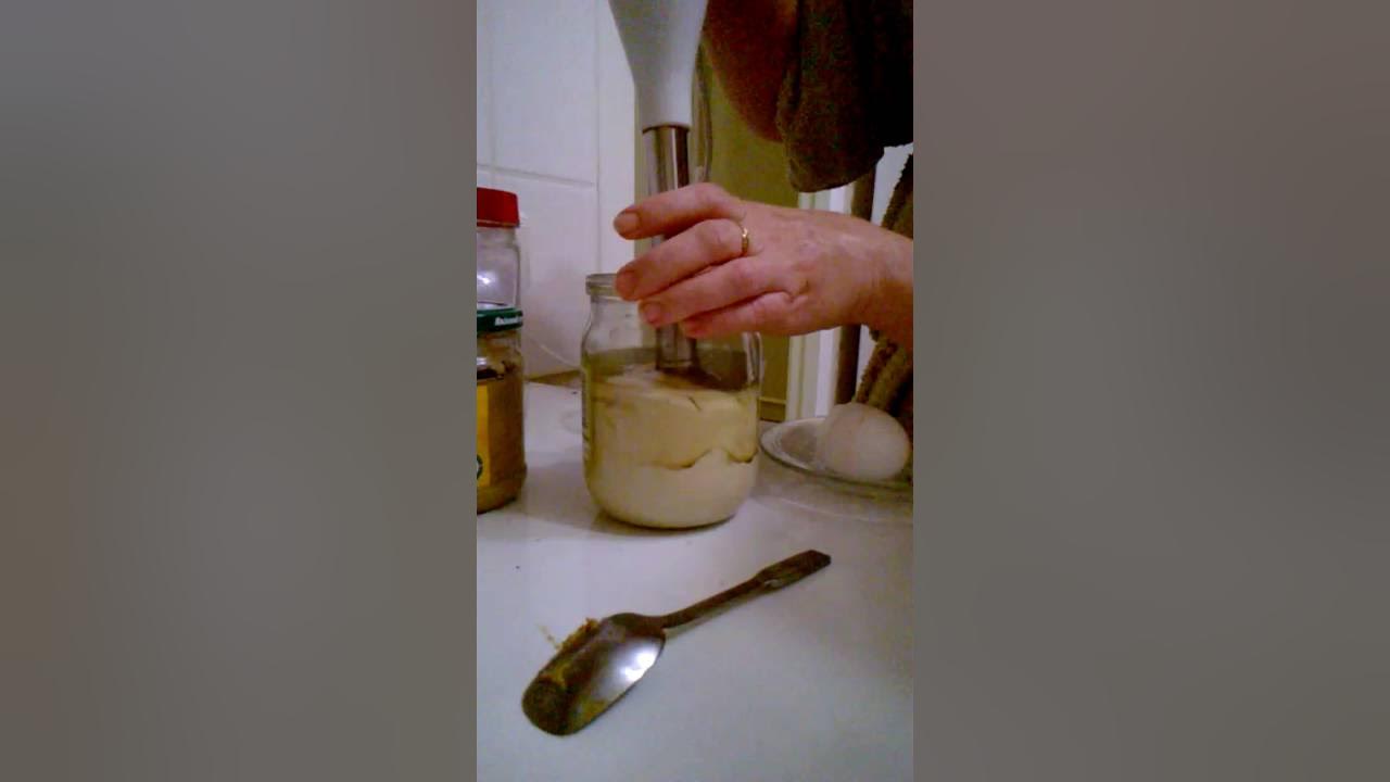 Домашний майонез 30 секунд - YouTube