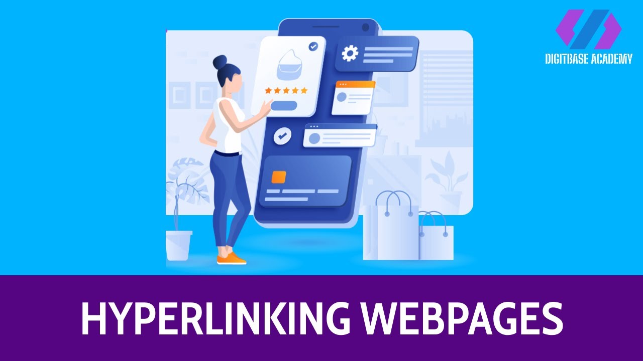 Hyperlinking Webpages - YouTube