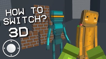 How to SWITCH to 3D mode in Melon Playground?!