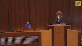 立法會會議 (2022/01/12) - 行政長官答問會