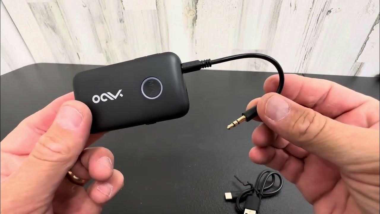 Ymoo bluetooth 5 3 transmitter receiver for tv to 2 wireless headphones