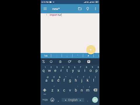 Drawing a Circle of 36 axis using Turtle Python Module | Python Programming Basic