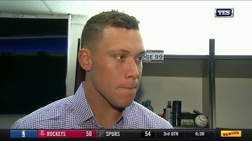 Aaron Judge on tough Yankees loss