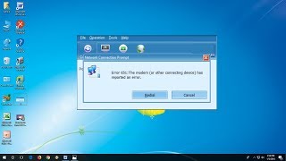 How to Fix Error 651 The Modem has reported an Error In Windows 7/8/10