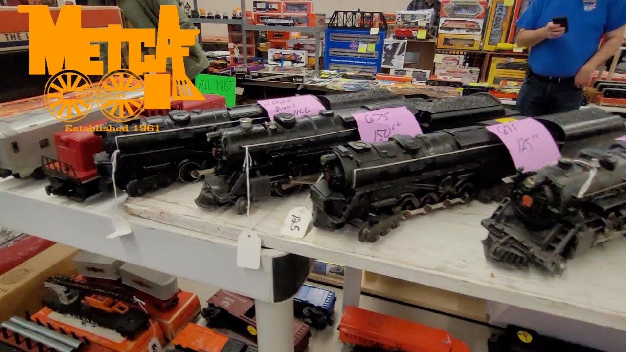 Metca 2023 METCA Train Show Tour Video March - YouTube