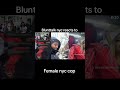 Nyc female cop harassing teens #trending #entertainment #reaction