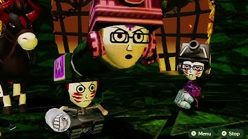 The consequences of a Stubborn Mii using Human Cannonball on their friend - Miitopia