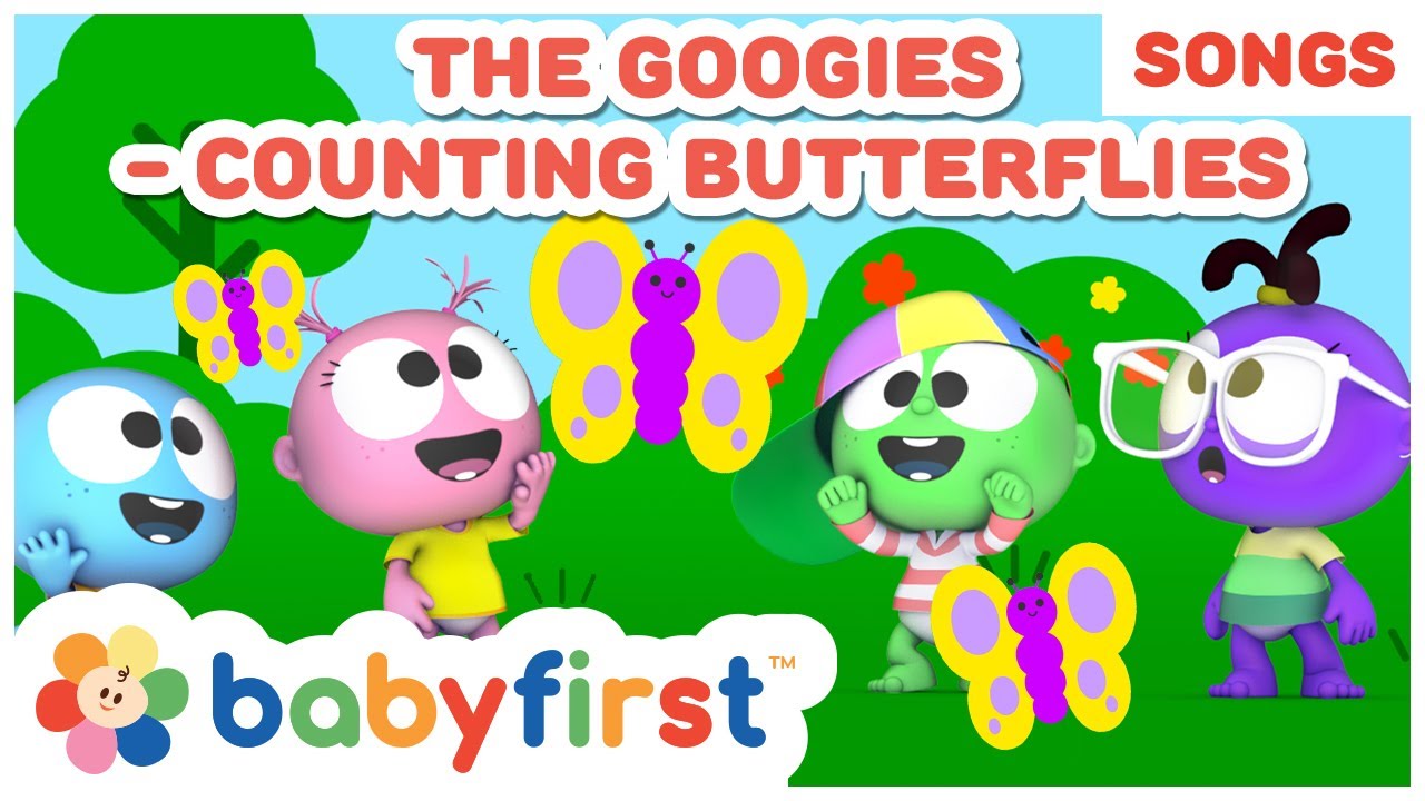 The Googies Counting Butterflies New Song Numbers & Counting