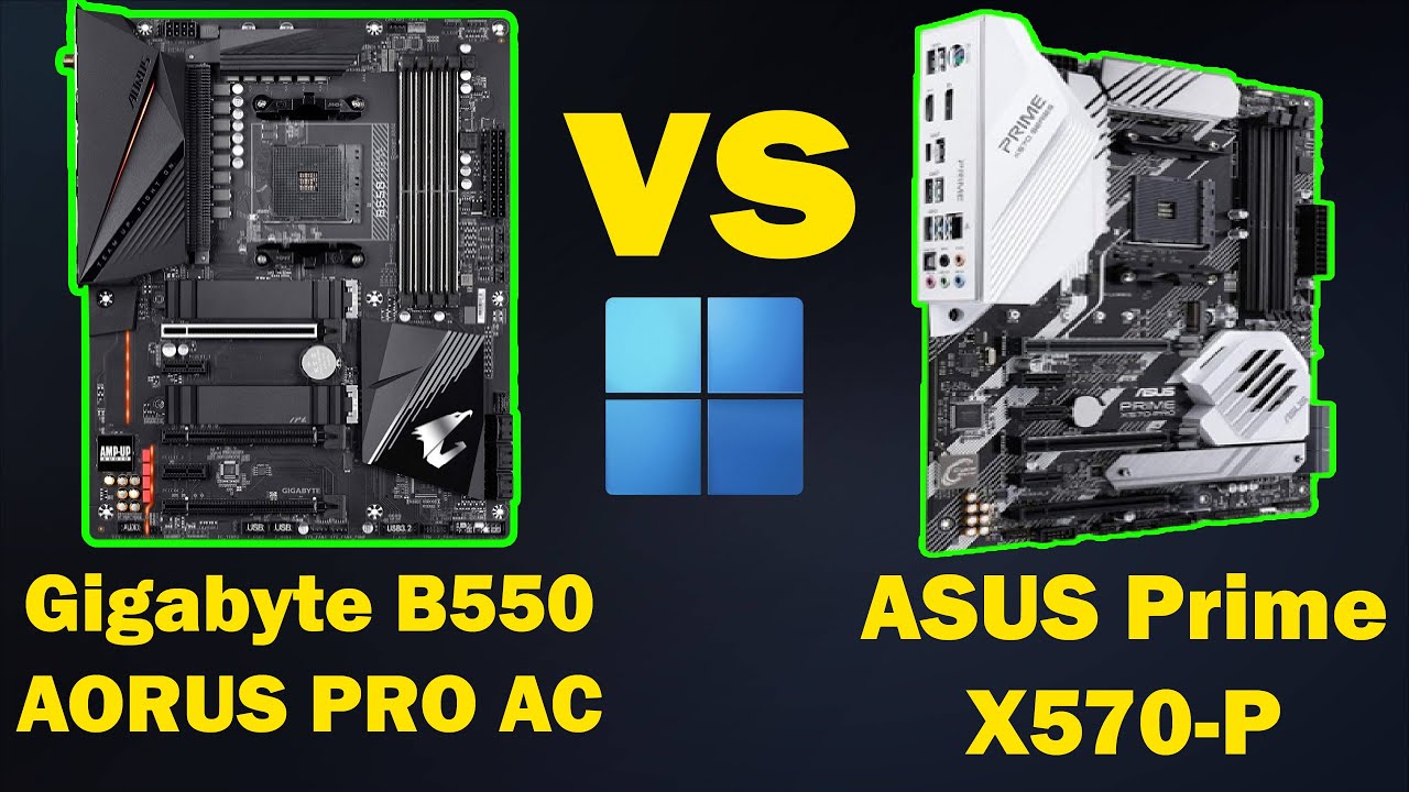 Asus Prime X570 Pro Vs Gigabyte X570 Aorus Pro