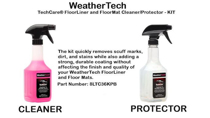 Weather Tech vs Chemical Guys All Weather Floor Mat Cleaner - Weather Tech,  Husky & OEM Test 